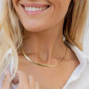 Colar de Malha Banhado a Ouro 18k