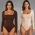 Kit com 2 Bodys Femininos Manga Longa