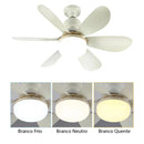 Ventilador de Teto Inteligente Com Led e Controle